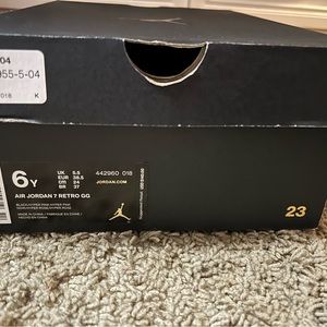 Air Jordan 7 Retro GG, Size 6